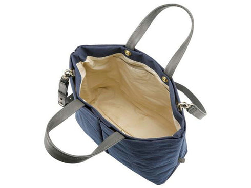 【豊岡鞄 つつむ S3400 ネイビー】TUTUMU Fly tote トートバッグ