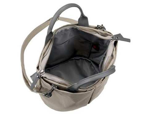 【豊岡鞄 つつむ S3600 グレージュ】TUTUMU Marche petit ショルダーバッグ