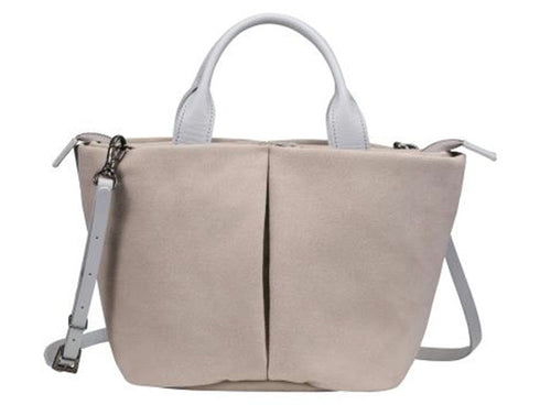 【豊岡鞄 つつむ S3601 サンド】TUTUMUスェード Marche petit ショルダーバッグ