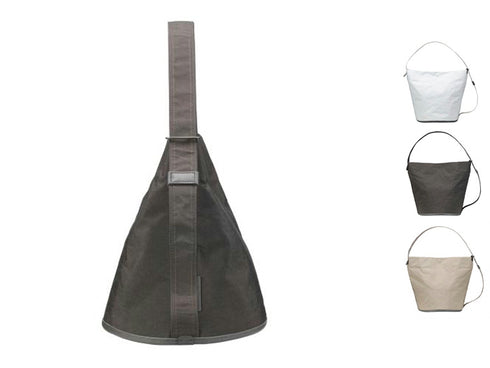 【豊岡鞄 つつむ S3800 グレージュ】TUTUMU Bucket ショルダーバッグ