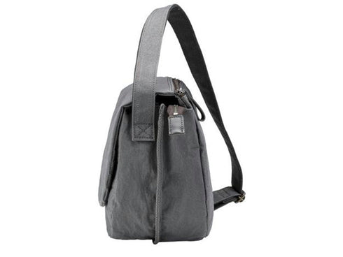 【豊岡鞄 つつむ S3900 グレー】TUTUMU Flap ショルダーバッグ