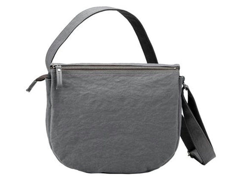 【豊岡鞄 つつむ S3900 グレー】TUTUMU Flap ショルダーバッグ