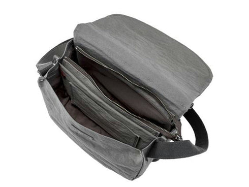 【豊岡鞄 つつむ S3900 グレー】TUTUMU Flap ショルダーバッグ