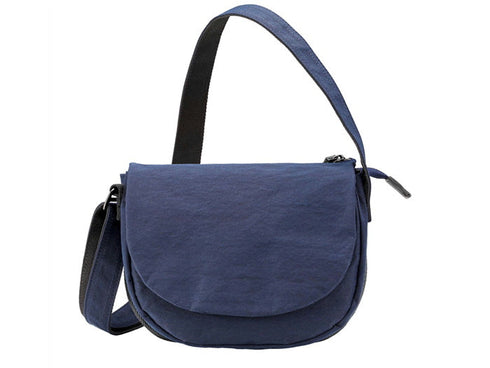 【豊岡鞄 つつむ S3900 ネイビー】TUTUMU Flap ショルダーバッグ