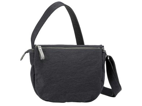 【豊岡鞄 つつむ S4000 ブラック】TUTUMU Flap Mini ショルダーバッグ