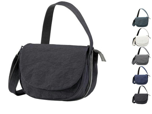 【豊岡鞄 つつむ S4000 ネイビー】TUTUMU Flap Mini ショルダーバッグ