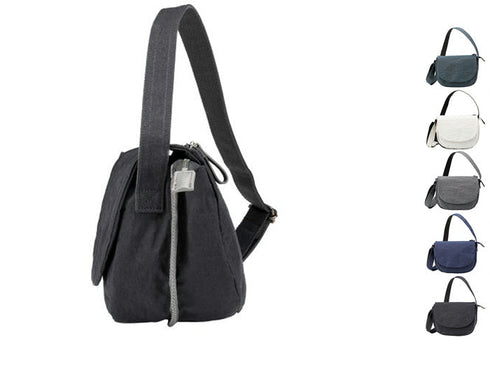 【豊岡鞄 つつむ S4000 ネイビー】TUTUMU Flap Mini ショルダーバッグ