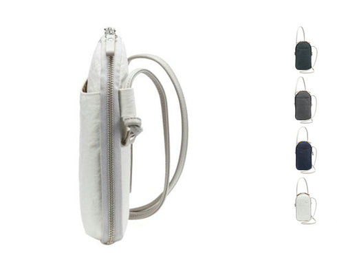 【豊岡鞄 つつむ S4300 グレー】TUTUMU Pocket Nylon ミニショルダーバッグ