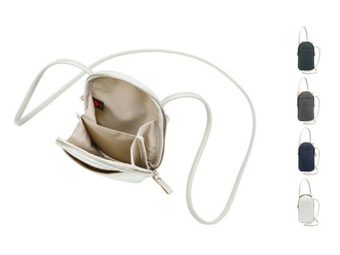 【豊岡鞄 つつむ S4300 カーキ】TUTUMU Pocket Nylon ミニショルダーバッグ