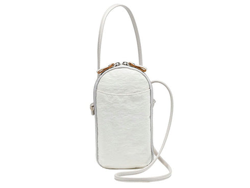 【豊岡鞄 つつむ S4300 ホワイト】TUTUMU Pocket Nylon ミニショルダーバッグ