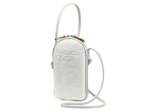 【豊岡鞄 つつむ S4300 ホワイト】TUTUMU Pocket Nylon ミニショルダーバッグ