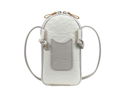 【豊岡鞄 つつむ S4300 ホワイト】TUTUMU Pocket Nylon ミニショルダーバッグ