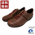 【ムーンスター SP2401 ブラウン】本革柔らかガーメントレザー使用靴紐シューズ