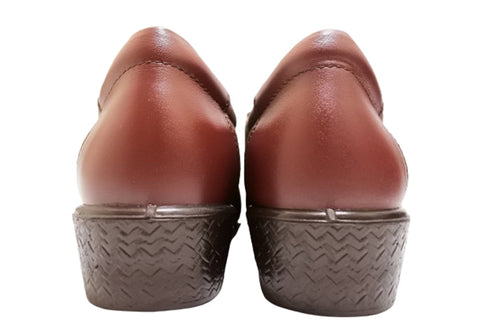 【ムーンスター SP2401 ブラウン】本革柔らかガーメントレザー使用靴紐シューズ