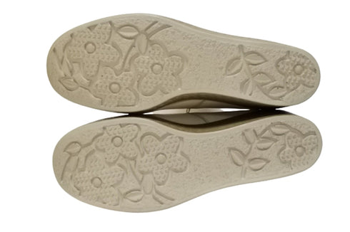 【ムーンスター SP2401 アイボリー】本革柔らかガーメントレザー使用靴紐シューズ