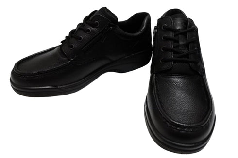 【ムーンスター SP8922 ブラック】サイドジップメンズコンフォートレザーシューズ