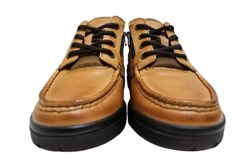 【ムーンスター SP8922 ブラウン】サイドジップメンズコンフォートレザーシューズ