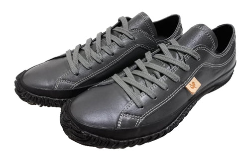 【SPINGLE SP110 チャコールグレー】カンガルーレザー×巻き上げソールスニーカー