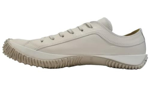 【SPINGLE SP110 アイボリー】カンガルーレザー×巻き上げソールスニーカー