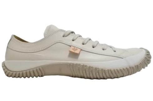 【SPINGLE SP110 アイボリー】カンガルーレザー×巻き上げソールスニーカー