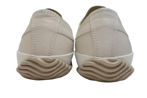 【SPINGLE SP110 アイボリー】カンガルーレザー×巻き上げソールスニーカー