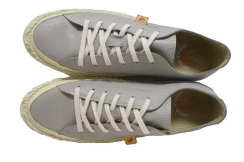 【SPINGLE SP110 ライトグレー】カンガルーレザー×巻き上げソールスニーカー