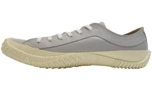 【SPINGLE SP110 ライトグレー】カンガルーレザー×巻き上げソールスニーカー