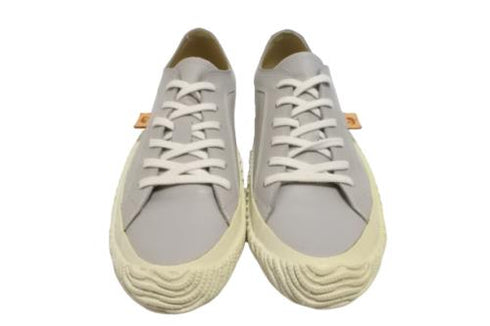 【SPINGLE SP110 ライトグレー】カンガルーレザー×巻き上げソールスニーカー