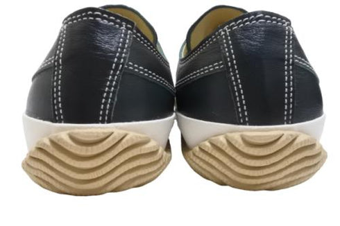 【SPINGLE SP110 ネイビー】カンガルーレザー×巻き上げソールスニーカー