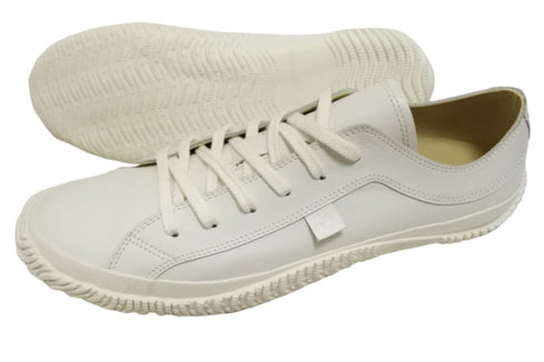 【SPINGLE SP110 ホワイト】カンガルーレザー×巻き上げソールスニーカー