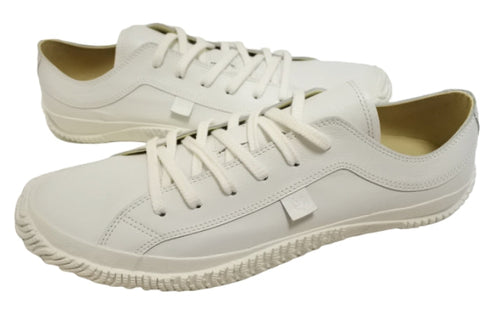 【SPINGLE SP110 ホワイト】カンガルーレザー×巻き上げソールスニーカー