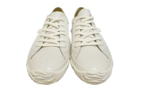 【SPINGLE SP110 ホワイト】カンガルーレザー×巻き上げソールスニーカー