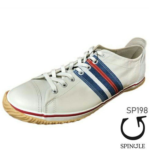 【SPINGLE SP198 トリコロール】カンガルー革のアシンメトリーデザイン