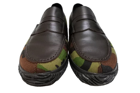 【SPINGLE SP297 コンビ】超撥水素材ローファー