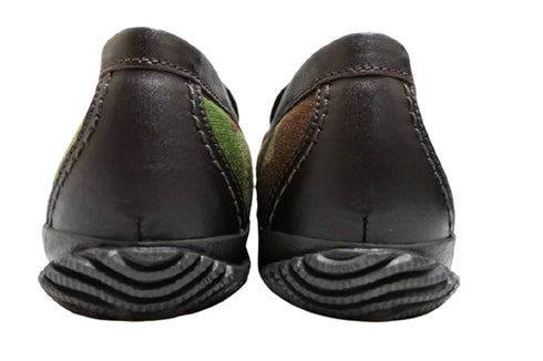 【SPINGLE SP297 コンビ】超撥水素材ローファー