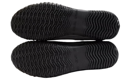 【SPINGLE SP442 ブラック/ブラック】カンガルー革ミドルカットサイドゴア