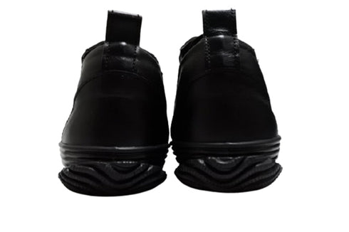 【SPINGLE SP442 ブラック/ブラック】カンガルー革ミドルカットサイドゴア