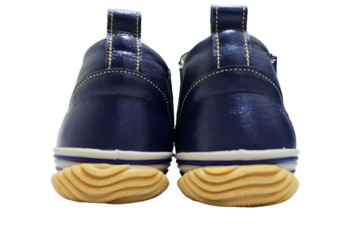 【SPINGLE SP442 ダークネイビー】カンガルー革ミドルカットサイドゴア