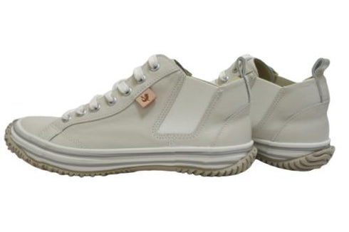 【SPINGLE SP442 アイボリー】カンガルー革ミドルカットサイドゴア