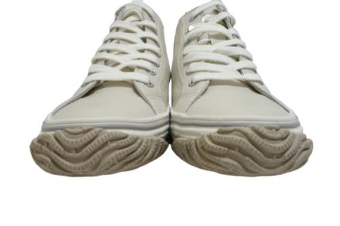 【SPINGLE SP442 アイボリー】カンガルー革ミドルカットサイドゴア