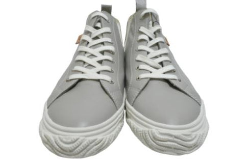 【SPINGLE SP442 ライトグレー】カンガルー革ミドルカットサイドゴア