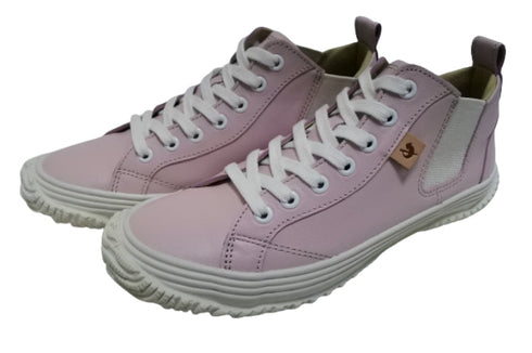 【SPINGLE SP442 ライトピンク】カンガルー革ミドルカットサイドゴア