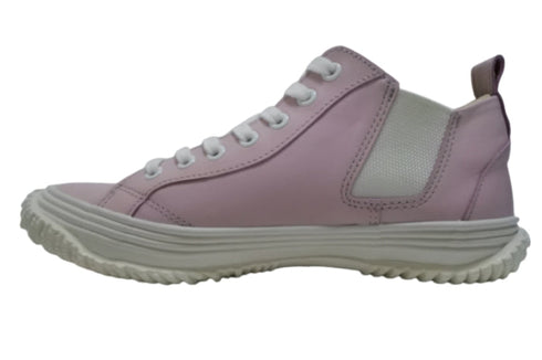 【SPINGLE SP442 ライトピンク】カンガルー革ミドルカットサイドゴア