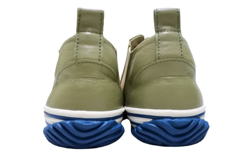 【SPINGLE SP442 オリーブ】カンガルー革ミドルカットサイドゴア