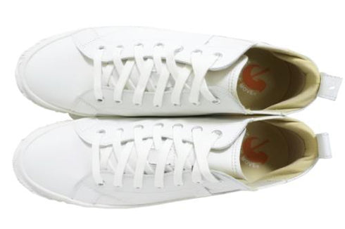 【SPINGLE SP442 ホワイト/ホワイト】カンガルー革ミドルカットサイドゴア