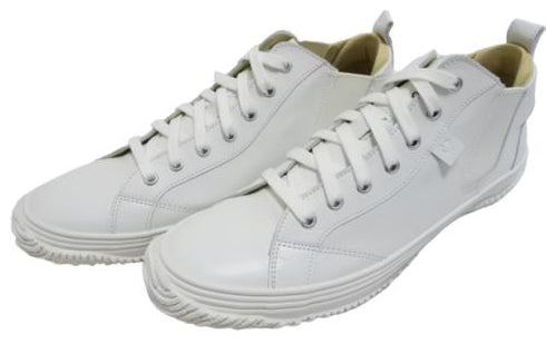 【SPINGLE SP442 ホワイト/ホワイト】カンガルー革ミドルカットサイドゴア