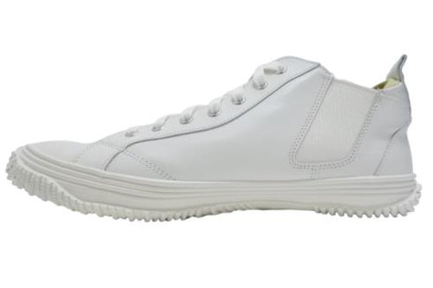 【SPINGLE SP442 ホワイト/ホワイト】カンガルー革ミドルカットサイドゴア