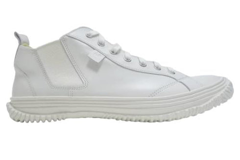 【SPINGLE SP442 ホワイト/ホワイト】カンガルー革ミドルカットサイドゴア