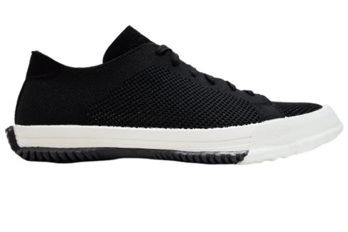 【SPINGLE SP532 ブラック】ナイロンジャガードニットローカットスニーカー