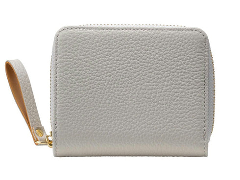 【豊岡財布 つつむ SW201 グレー】TUTUMU伊レザーコンパクトウォレット